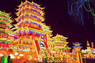 中国元宵节的灯会传