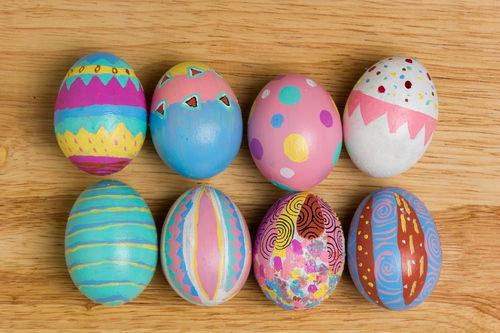 复活节彩蛋的绘制方