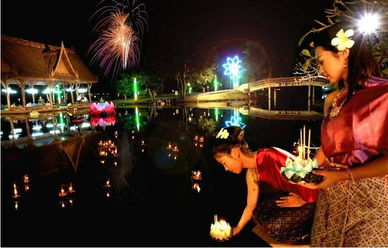 泰国传统节日水灯节